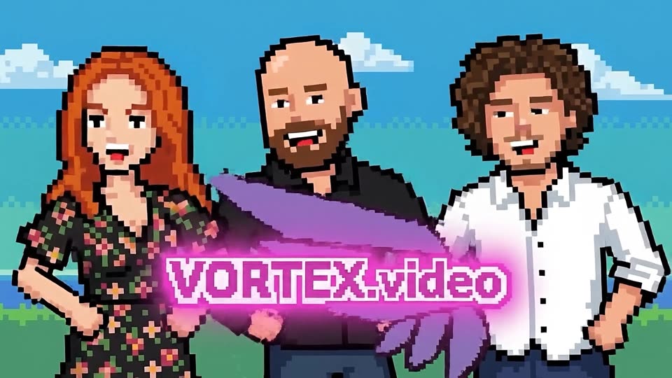 Still from Pixel-art ad